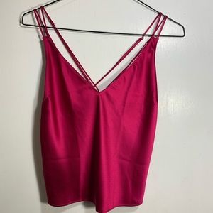 victoria’s secret silk tank top 🌺